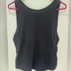 Black Sleeveless Women's Top